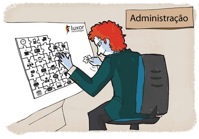 Administração Luxor Contact Suite